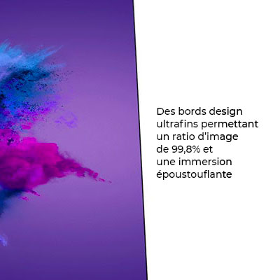 Écran géant design