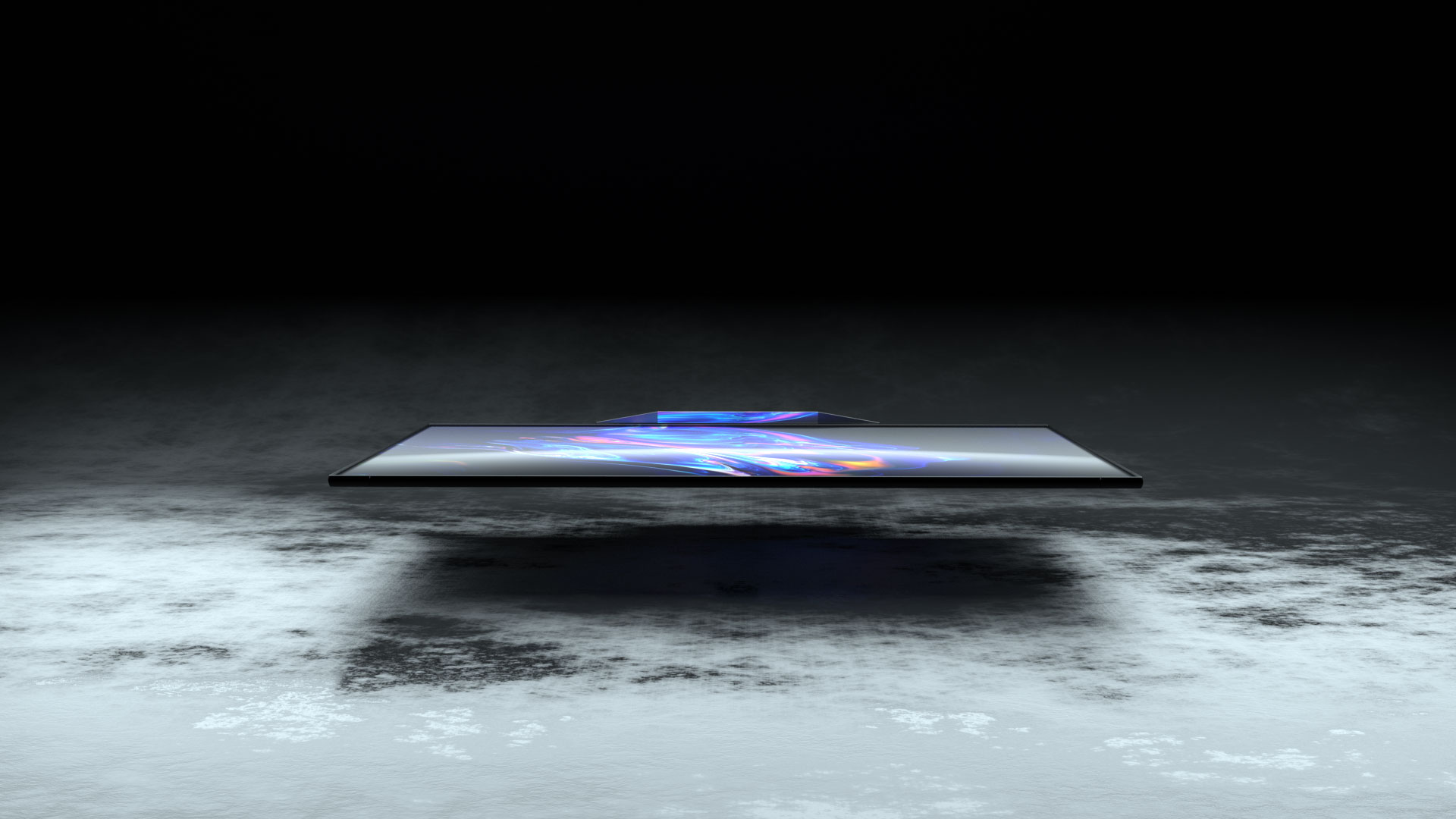 Écran géant LED intérieur galerie d'art