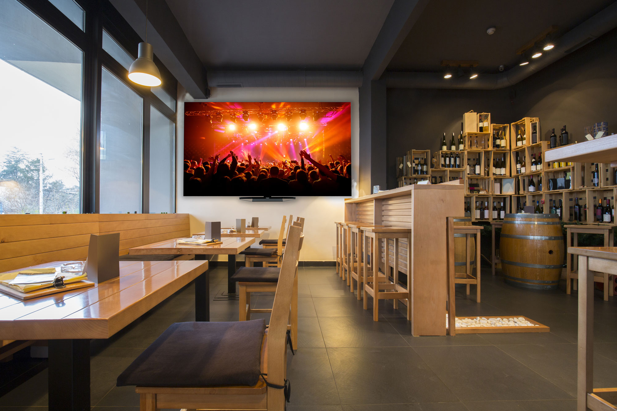 Écran géant Retransmission concert