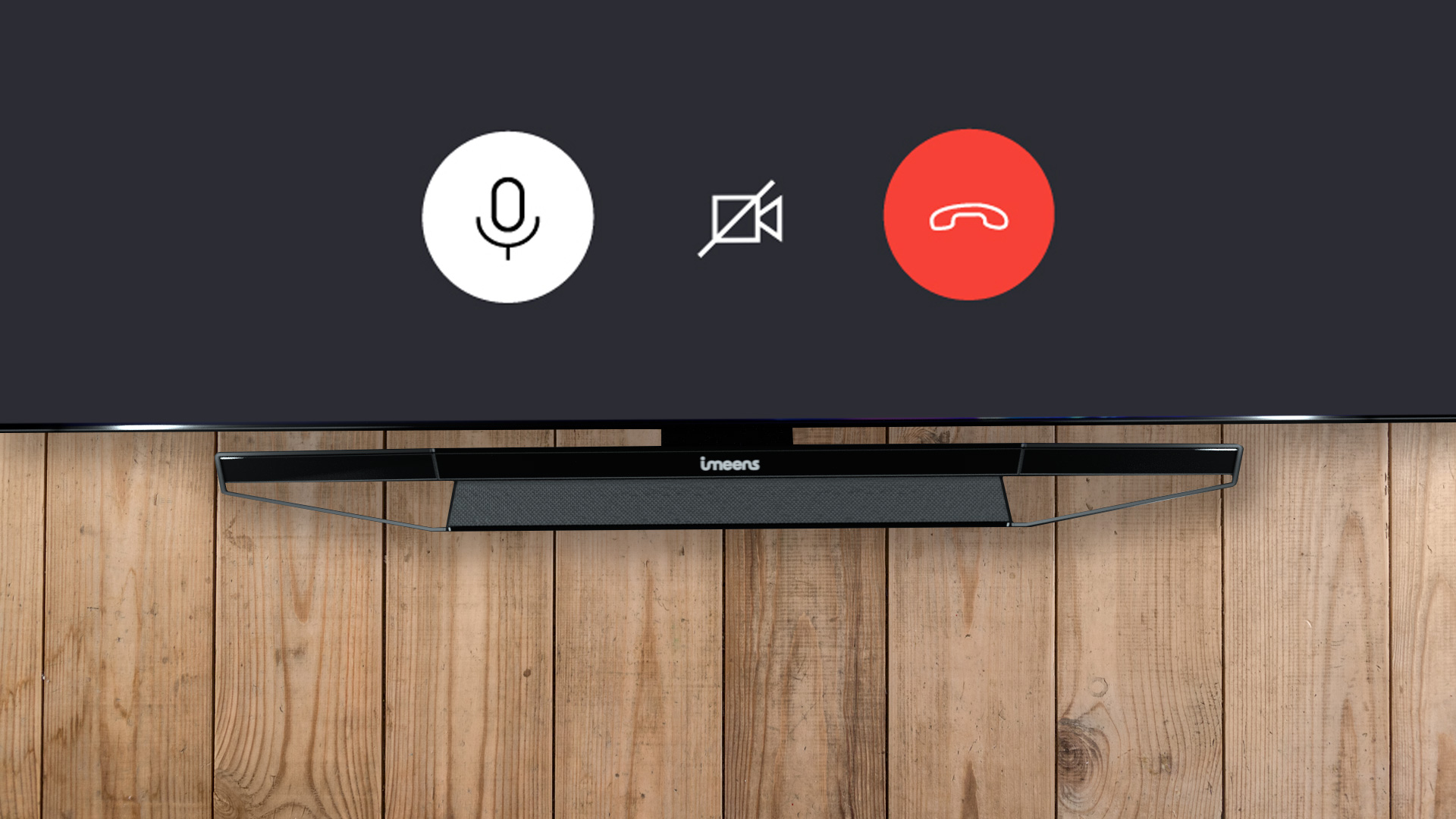 Téléviseur grand format salle de réunion