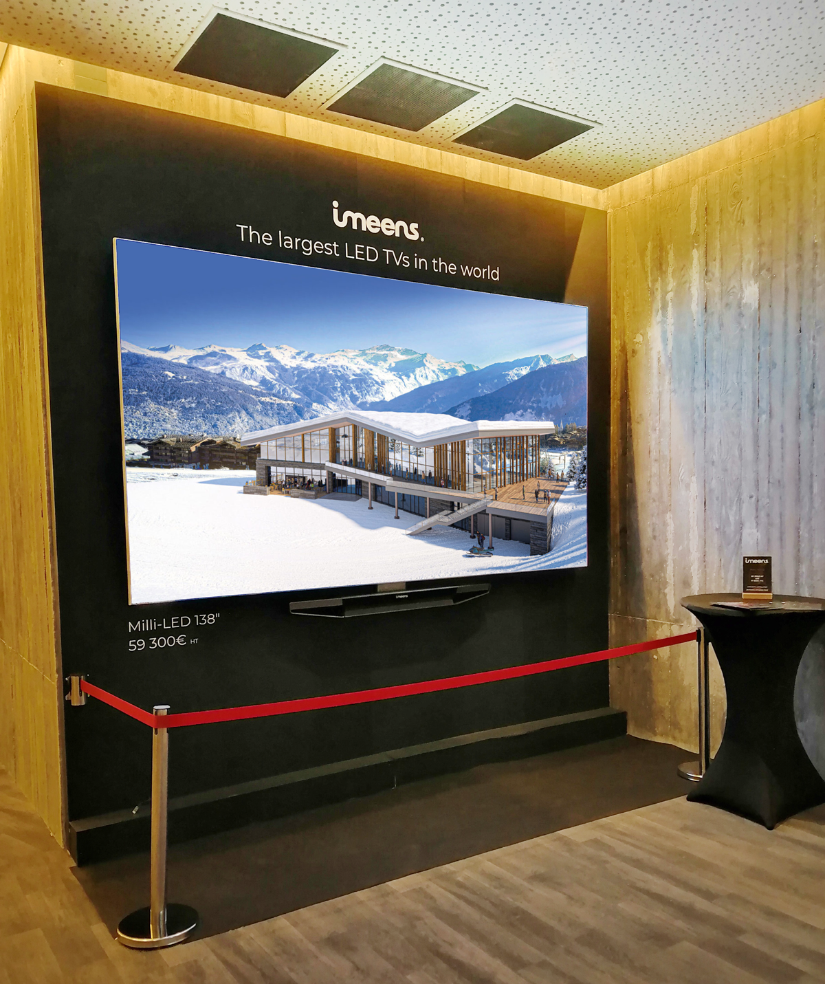 Imeens - Mur LED, TV grand écran géant LED vidéo intérieur MicroLED 4K