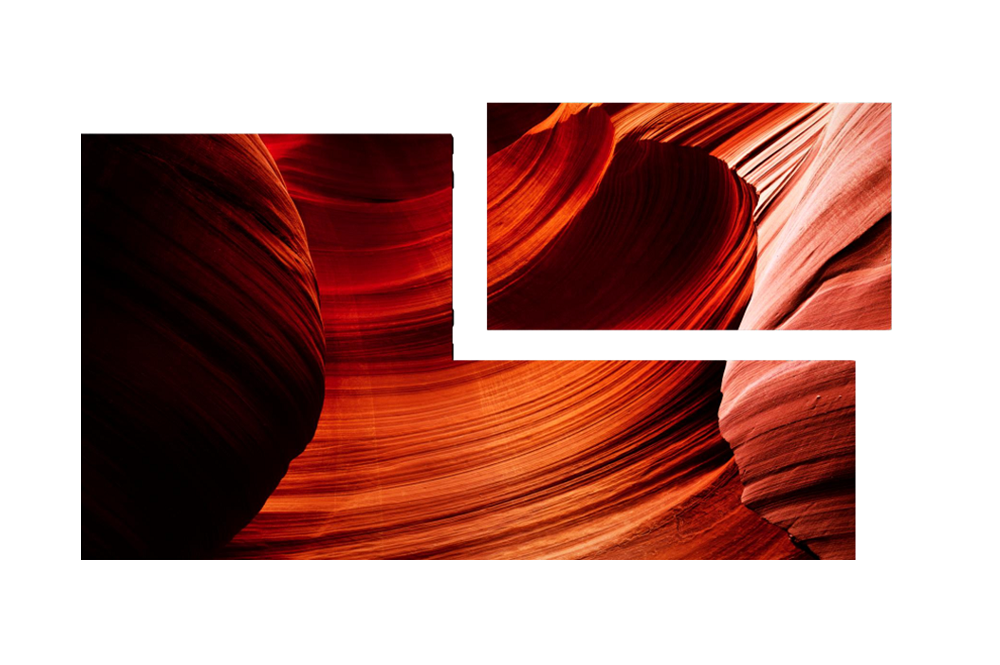 mur d'image ecran led geant tv geante oled