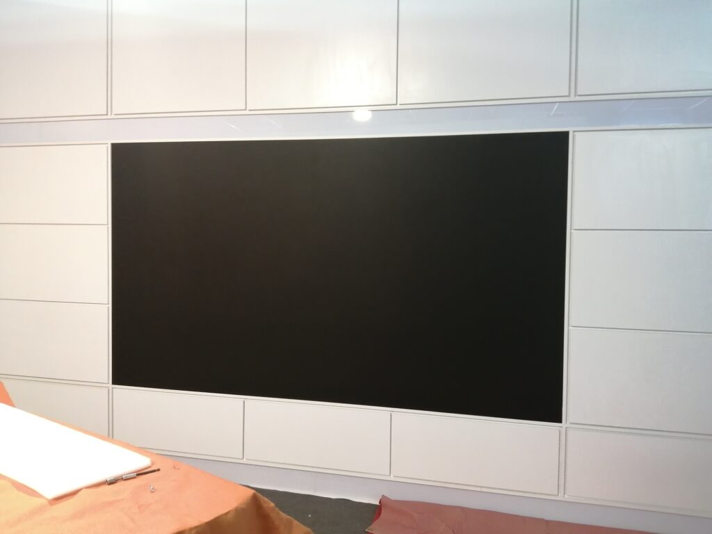 mur d'image LED studio plateau tv
