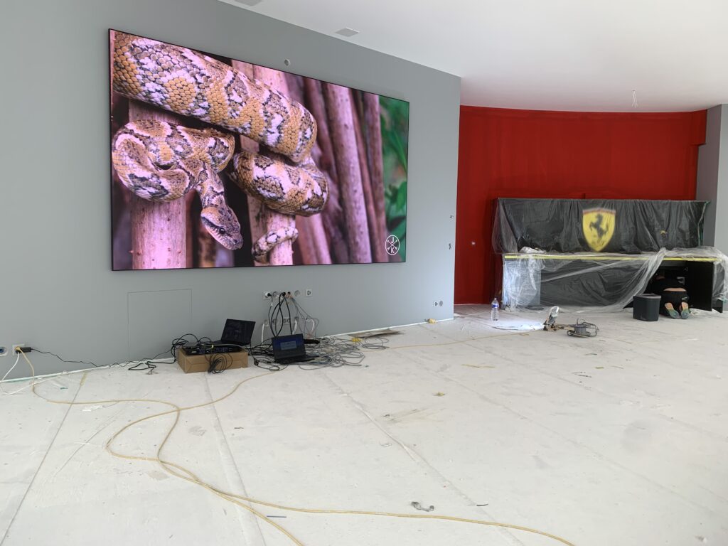 ecran geant led mur d'image led indoor mur led professionnel grande taille ecran microled geant tout-en-un 4k salle de