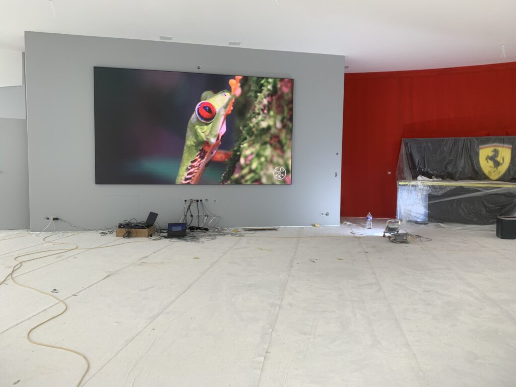 ecran geant led mur d'image led indoor mur led professionnel grande taille ecran microled geant tout-en-un 4k salle de
