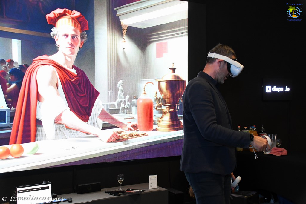 un ecran très grande taille pour l'art numérique