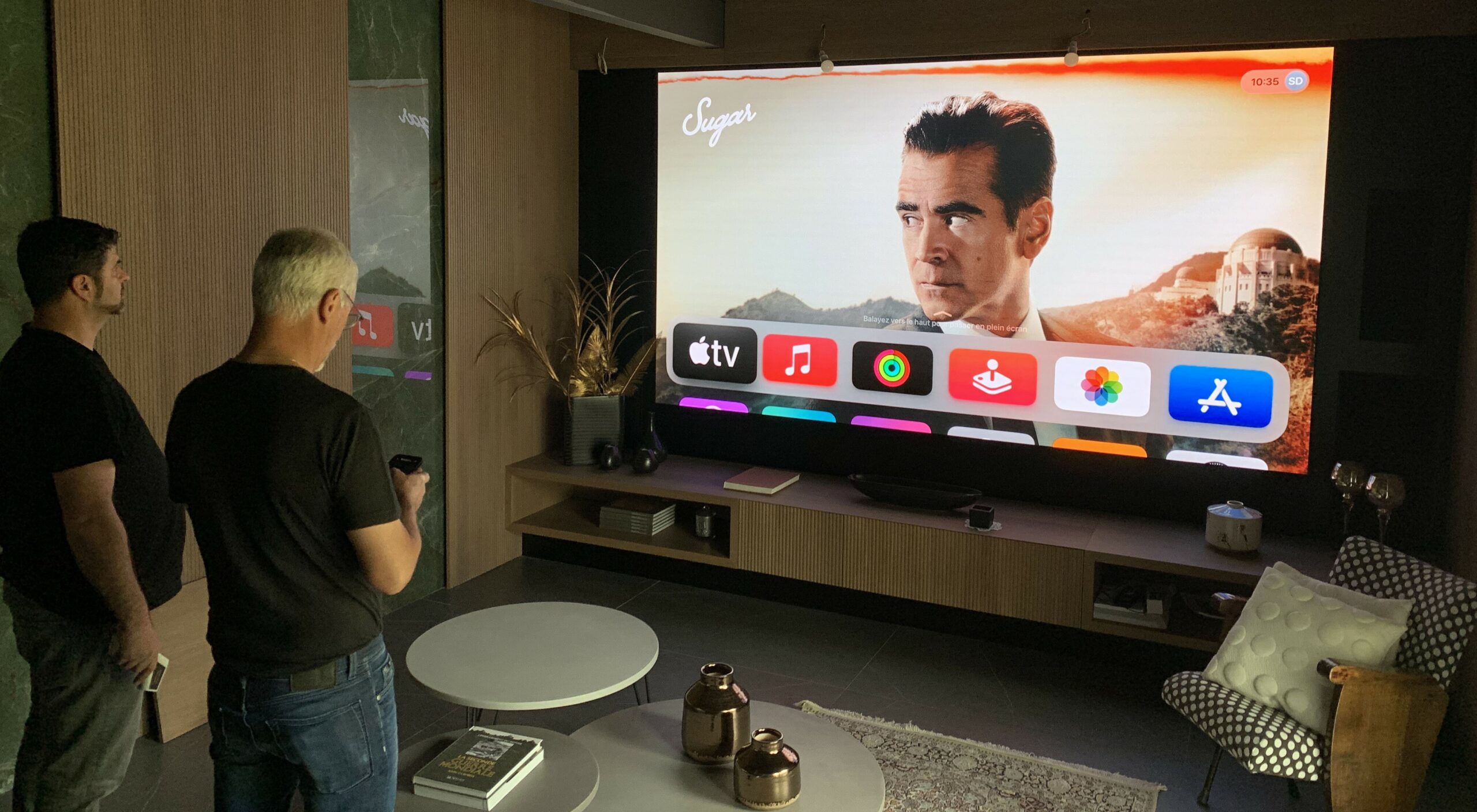 tv geante 300 cm mur led